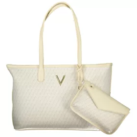   Dámska kabelka cez rameno s béžovým vzorom Valentino Bags 40 x 26 x 12 cm