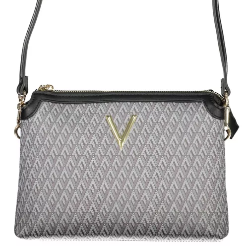  Dámska čierna crossbody kabelka Valentino Bags s vzorom, 25 x 18 x 9 cm