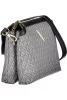  Dámska čierna crossbody kabelka Valentino Bags s vzorom, 25 x 18 x 9 cm
