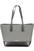  Dámska sivo-čierna kabelka cez rameno Valentino Bags 31 x 28 x 13 cm