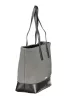  Dámska sivo-čierna kabelka cez rameno Valentino Bags 31 x 28 x 13 cm