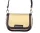  Dámska béžovo-tmavomodrá kabelka cez rameno Valentino Bags, bočná taška 20 x 14 x 7 cm