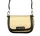  Dámska béžovo-čierna kabelka cez rameno Valentino Bags, bočná taška 20 x 14 x 7 cm