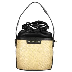    Dámska béžovo-čierna kabelka Valentino Bags, kabelka 17 x 16 x 14 cm