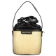  Dámska béžovo-čierna kabelka Valentino Bags, kabelka 17 x 16 x 14 cm