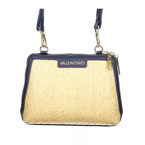  Dámska kabelka cez rameno Valentino Bags béžovo-tmavomodrá, s bočným popruhom 23 x 17 x 8 cm