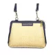  Dámska kabelka cez rameno Valentino Bags béžovo-tmavomodrá, s bočným popruhom 23 x 17 x 8 cm
