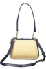  Dámska kabelka cez rameno Valentino Bags béžovo-tmavomodrá, s bočným popruhom 23 x 17 x 8 cm