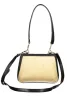  Dámska béžovo-čierna kabelka cez rameno Valentino Bags s bočným popruhom 23 x 17 x 8 cm