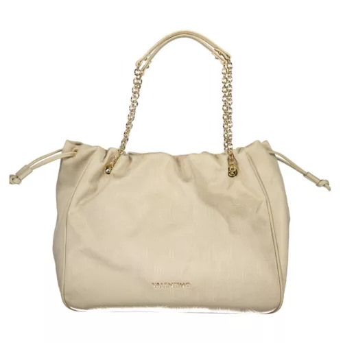  Dámska béžová semišová kabelka cez rameno Valentino Bags 39 x 30 x 15 cm