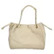  Dámska béžová semišová kabelka cez rameno Valentino Bags 39 x 30 x 15 cm