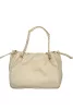  Dámska béžová semišová kabelka cez rameno Valentino Bags 39 x 30 x 15 cm