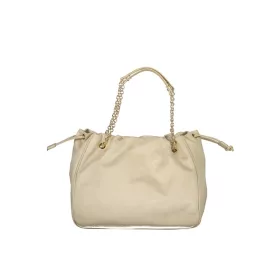    Dámska béžová semišová kabelka cez rameno Valentino Bags 39 x 30 x 15 cm
