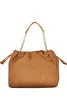  Dámska semišová kabelka cez rameno Valentino Bags v koňakovo hnedej farbe 39 x 30 x 15 cm