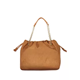    Dámska semišová kabelka cez rameno Valentino Bags v koňakovo hnedej farbe 39 x 30 x 15 cm