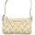  Dámska béžová kabelka cez rameno Valentino Bags s bočným popruhom 20 x 12 x 3 cm