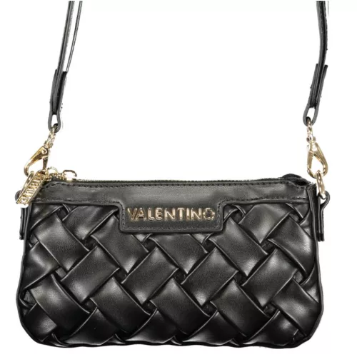  Dámska čierna kabelka cez rameno Valentino Bags s bočným popruhom 20 x 12 x 3 cm