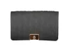  Dámska čierna crossbody kabelka Valentino Bags s vzorom 25 x 15 x 7 cm