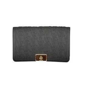    Dámska čierna crossbody kabelka Valentino Bags s vzorom 25 x 15 x 7 cm
