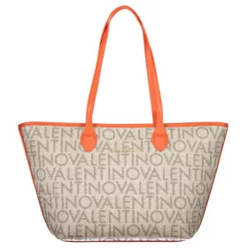    Béžovo-oranžová kabelka cez rameno Valentino Bags 30 x 27 x 14 cm