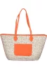  Béžovo-oranžová kabelka cez rameno Valentino Bags 30 x 27 x 14 cm