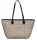  Béžovo-čierna kabelka cez rameno Valentino Bags 30 x 27 x 14 cm