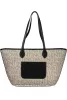 Béžovo-čierna kabelka cez rameno Valentino Bags 30 x 27 x 14 cm
