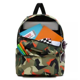  Batoh Vans New Skool Black/Grape Leaf 39×25 cm