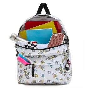    Batoh Vans Realm H20 Butterfly Floral Marshmallow/Winter Hruška 39,5 × 29 cm