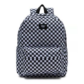    Batoh Vans Old Skool H20 Black/White Check 42 × 32 cm, s 15' držiakom na notebook