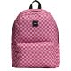  Červeno-biely károvaný batoh Vans Old Skool Check 42 × 30 cm