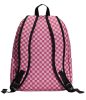  Červeno-biely károvaný batoh Vans Old Skool Check 42 × 30 cm
