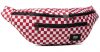  Vans Ward Cross Body Chili Pepper červeno-biela károvaná kabelka na opasok, crossbody