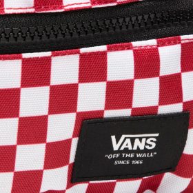    Vans Ward Cross Body Chili Pepper červeno-biela károvaná kabelka na opasok, crossbody