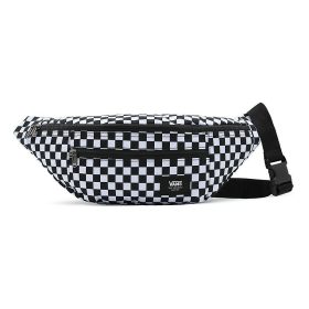    Čierno-biela károvaná taška na opasok Vans MN Ward Cross, crossbody