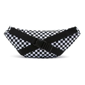   Čierno-biela károvaná taška na opasok Vans MN Ward Cross, crossbody