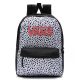  Batoh Vans GR Girls Realm Dalmatian Black-White s držiakom na notebook 39 × 28 cm