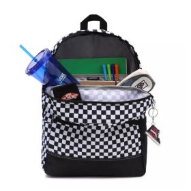    Batoh Vans MN Construct Skool Black/White Check 44,5 × 30,5 cm