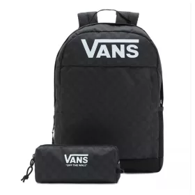    Batoh Vans Skool Boys Black/Charcoal s držiakom na pero 41 × 32 cm