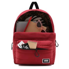  Batoh Vans Puffed Up bordový 42,5 × 32,5 cm