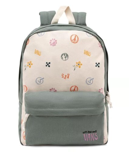  Batoh Vans In Our Hands Realm White 42,5×32,5 cm