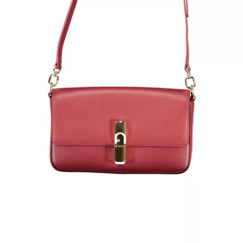  Dámska kabelka Furla, červená 24 x 13 x 6 cm