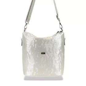    Dámska crossbody kabelka Zellia Zvn23015 svetlo zlatá 24 x 21 x 12 cm