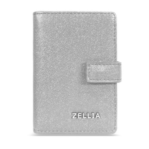  Dámske strieborné puzdro na karty ZelliaHz-128 Y572 - 1039F 11,5 x 7,5 x 2 cm