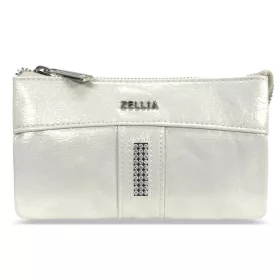    Dámska peňaženka Zellia Hz-127 D266 - 1006 DF - Holografická biela - Biela