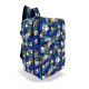  Zellia Hz-104 D1015 tmavomodrý batoh s rastlinným vzorom WizzAir Ryanair, vodoodpudivý, 40 x 25 x 20 cm