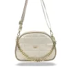  Dámska crossbody kabelka Zellia Zvn22025 zlatá - trblietavá -