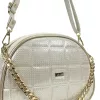  Dámska crossbody kabelka Zellia Zvn22025 zlatá - trblietavá -