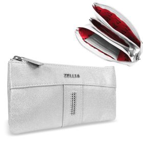    Dámska peňaženka Zellia Hz-127 Y572 - 1039F - strieborná