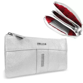    Dámska peňaženka Zellia Hz-127 Y572 - 1039F - strieborná